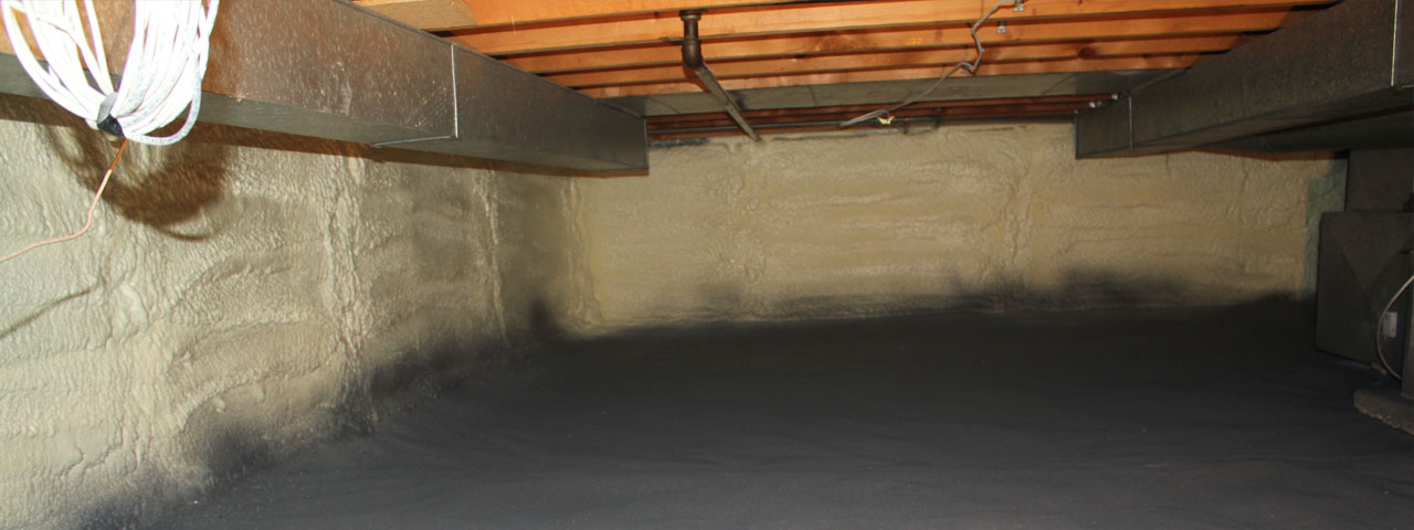 Quebec spray foam insulation for crawl spaces